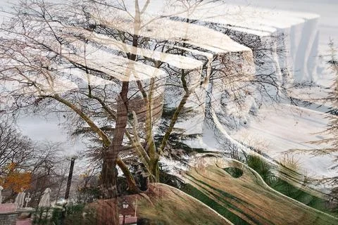 Modern pattern studies, manipulation background Stock Illustration