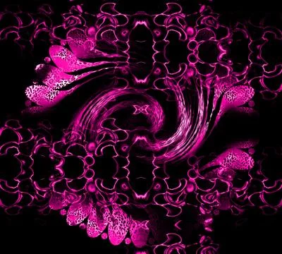 Modern pattern studies, manipulation background Stock Illustration