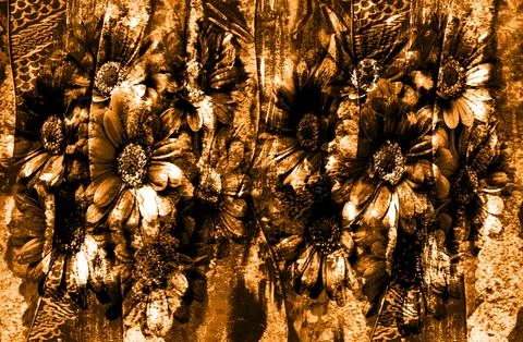 Modern pattern studies, manipulation background Stock Illustration