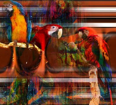 Modern pattern studies, manipulation background Stock Illustration