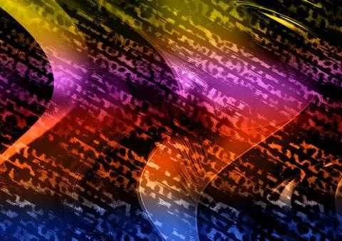 Modern pattern studies, manipulation background Stock Illustration