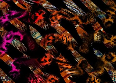 Modern pattern studies, manipulation background 스톡 일러스트