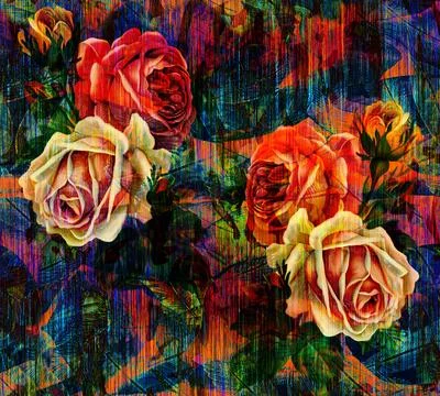 Modern pattern studies, manipulation background 스톡 일러스트