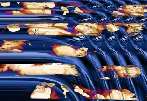 Modern pattern studies, manipulation background 스톡 일러스트