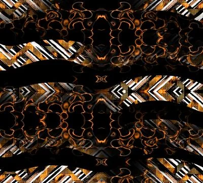 Modern pattern studies, manipulation background イラスト素材