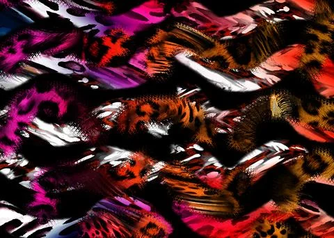 Modern pattern studies, manipulation background 스톡 일러스트