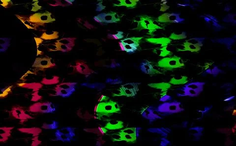 Modern pattern studies, manipulation background Stock Illustration