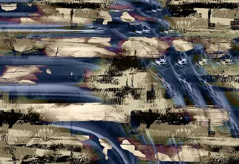 Modern pattern studies, manipulation background Stock Illustration