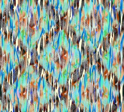 Modern pattern studies, manipulation background Stock Illustration