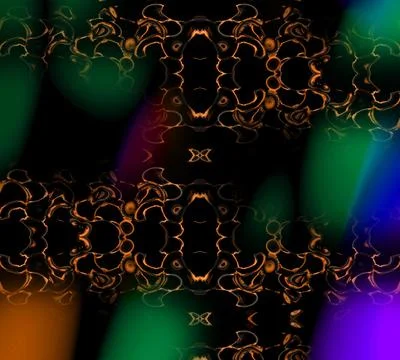 Modern pattern studies, manipulation background Stock Illustration