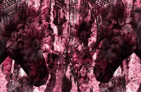 Modern pattern studies, manipulation background 스톡 일러스트