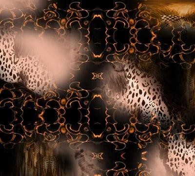 Modern pattern studies, manipulation background イラスト素材