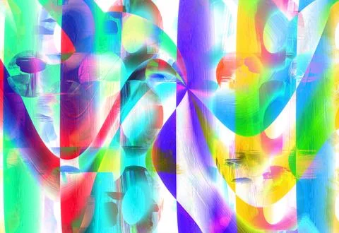 Modern pattern studies, manipulation background Stock Illustration