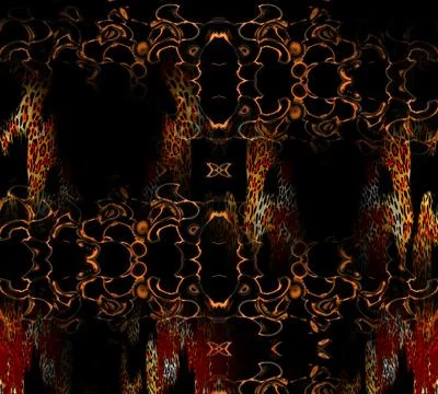 Modern pattern studies, manipulation background Stock Illustration