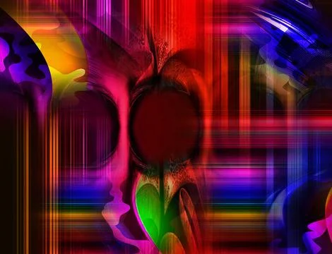 Modern pattern studies, manipulation background 스톡 일러스트