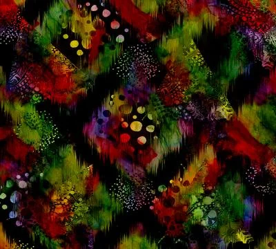 Modern pattern studies, manipulation background イラスト素材