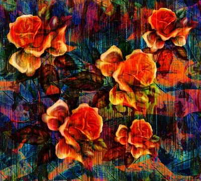 Modern pattern studies, manipulation background Stock Illustration