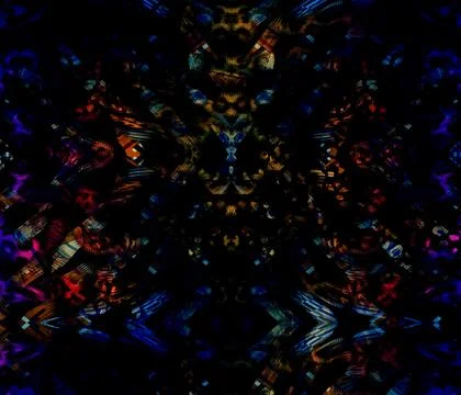 Modern pattern studies, manipulation background Stock Illustration