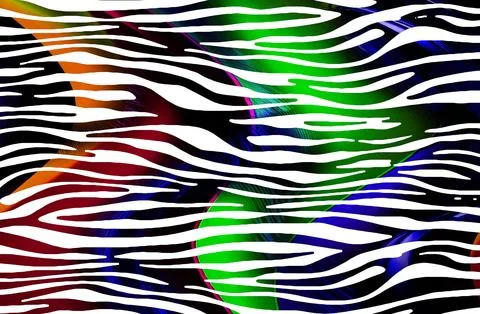 Modern pattern studies, manipulation background Stock Illustration