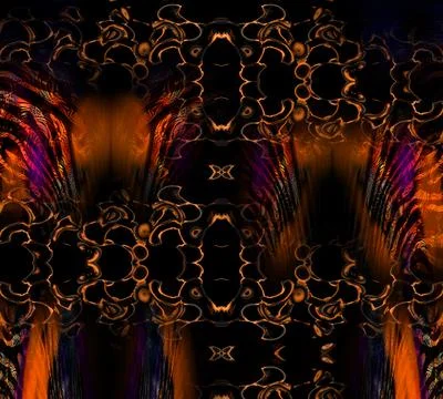 Modern pattern studies, manipulation background Stock Illustration