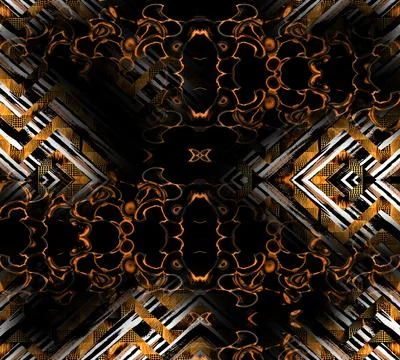 Modern pattern studies, manipulation background イラスト素材