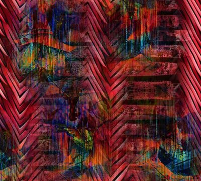 Modern pattern studies, manipulation background 스톡 일러스트