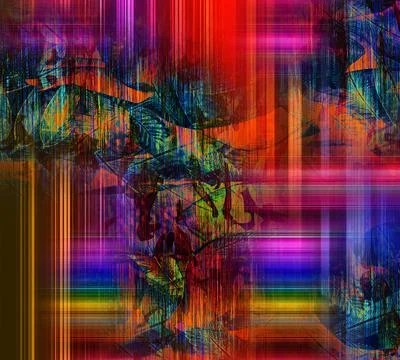 Modern pattern studies, manipulation background 스톡 일러스트