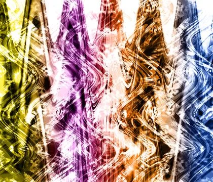 Modern pattern studies, manipulation background Illustrazione stock