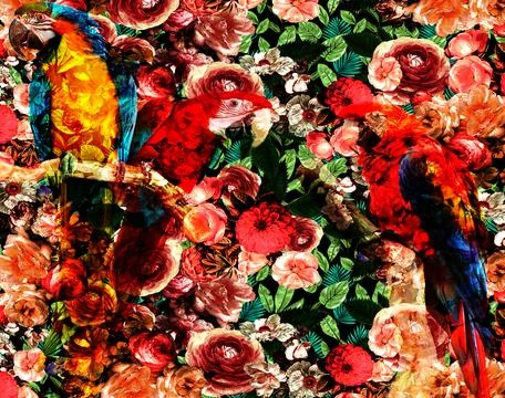 Modern pattern studies, manipulation background Stock Illustration