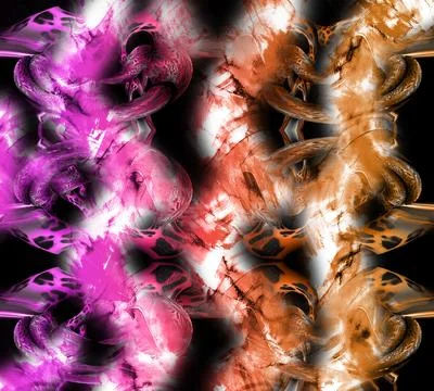 Modern pattern studies, manipulation background Stock Illustration