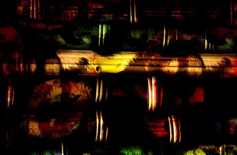 Modern pattern studies, manipulation background 스톡 일러스트