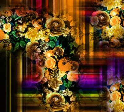 Modern pattern studies, manipulation background 스톡 일러스트