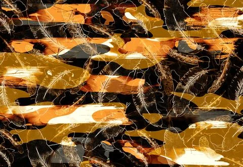 Modern pattern studies, manipulation background Stock Illustration