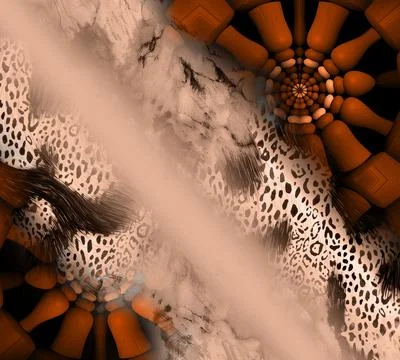 Modern pattern studies, manipulation background Stock Illustration