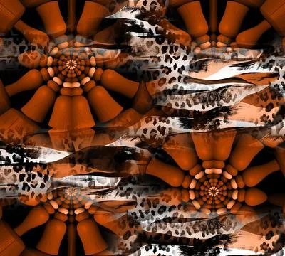 Modern pattern studies, manipulation background 스톡 일러스트