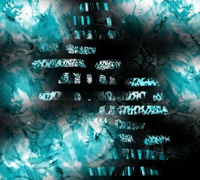 Modern pattern studies, manipulation background Stock Illustration