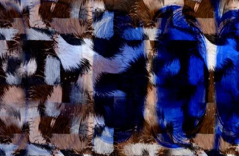 Modern pattern studies, manipulation background Stock Illustration