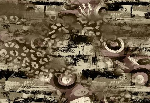 Modern pattern studies, manipulation background Stock Illustration
