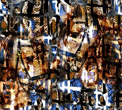 Modern pattern studies, manipulation background 스톡 일러스트