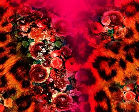 Modern pattern studies, manipulation background Stock Illustration