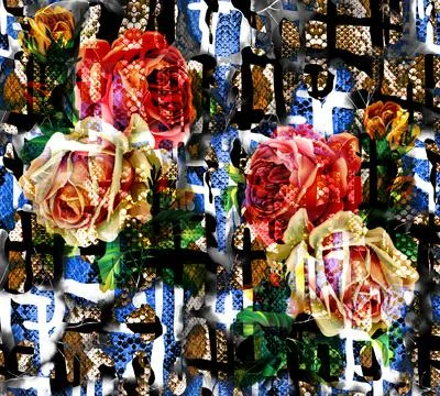 Modern pattern studies, manipulation background 스톡 일러스트