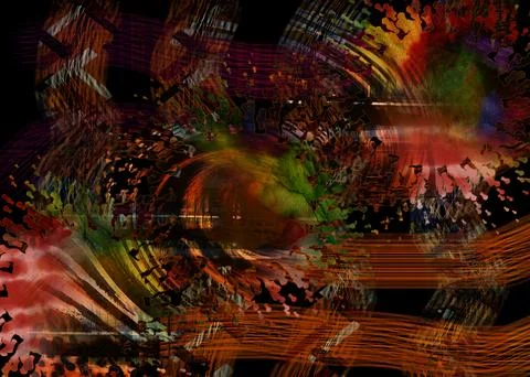 Modern pattern studies, manipulation background 스톡 일러스트