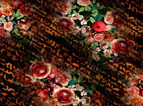 Modern pattern studies, manipulation background Stock Illustration