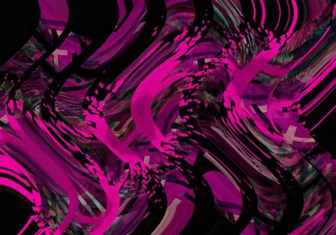 Modern pattern studies, manipulation background Stock Illustration