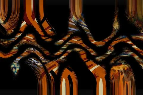 Modern pattern studies, manipulation background Stock Illustration