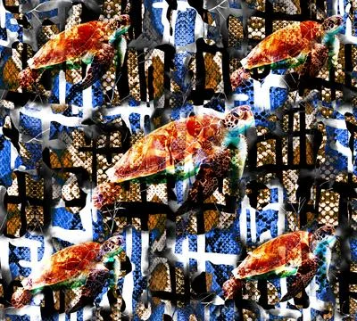 Modern pattern studies, manipulation background 스톡 일러스트