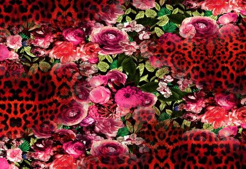 Modern pattern studies, manipulation background Stock Illustration