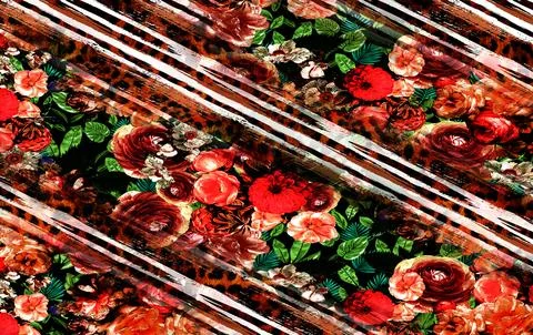 Modern pattern studies, manipulation background 스톡 일러스트