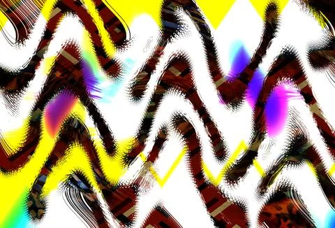 Modern pattern studies, manipulation background 스톡 일러스트