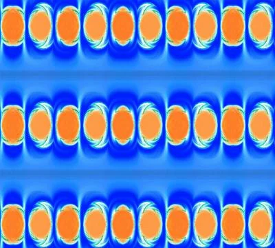 Modern pattern studies, manipulation background Stock Illustration